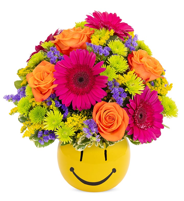 Rainbow Smiles Bouquet