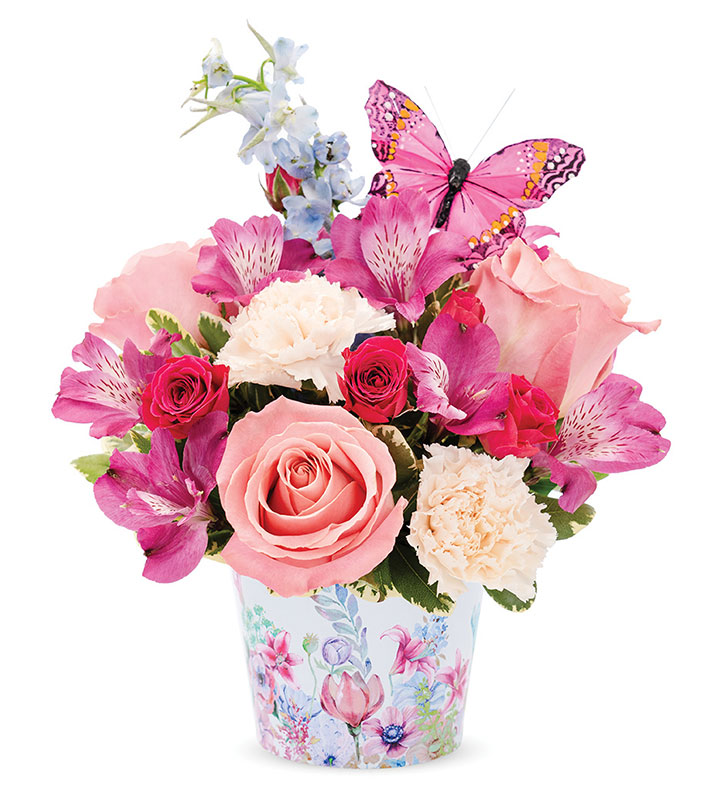 Fluttering Heart Bouquet