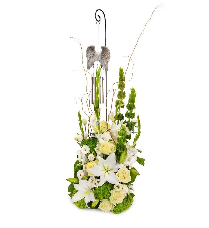 Angel Wings Wind Chime Tribute