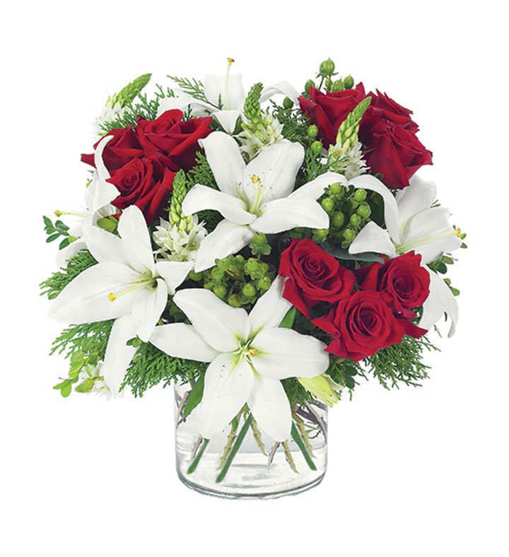 Lovely Lilies & Roses for the Holiday