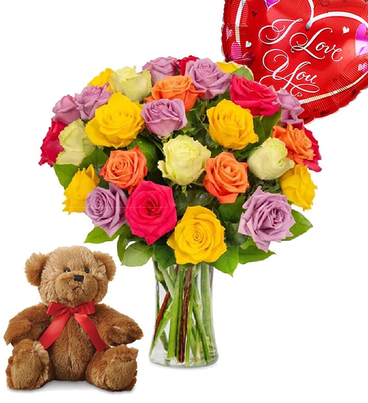 Assorted Roses Bundle